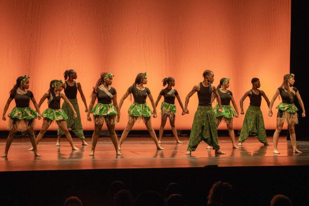 OrigiNation students perform “Umojawaafrica” during the production of “Twist &amp; Shout” on Oct. 14, 2023. (Photosbydrizzy/Courtesy OrigiNation Cultural Arts Center)