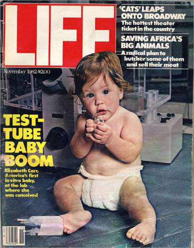 The author on the cover of the November 1982 issue of Life magazine. (Courtesy Elizabeth Carr)