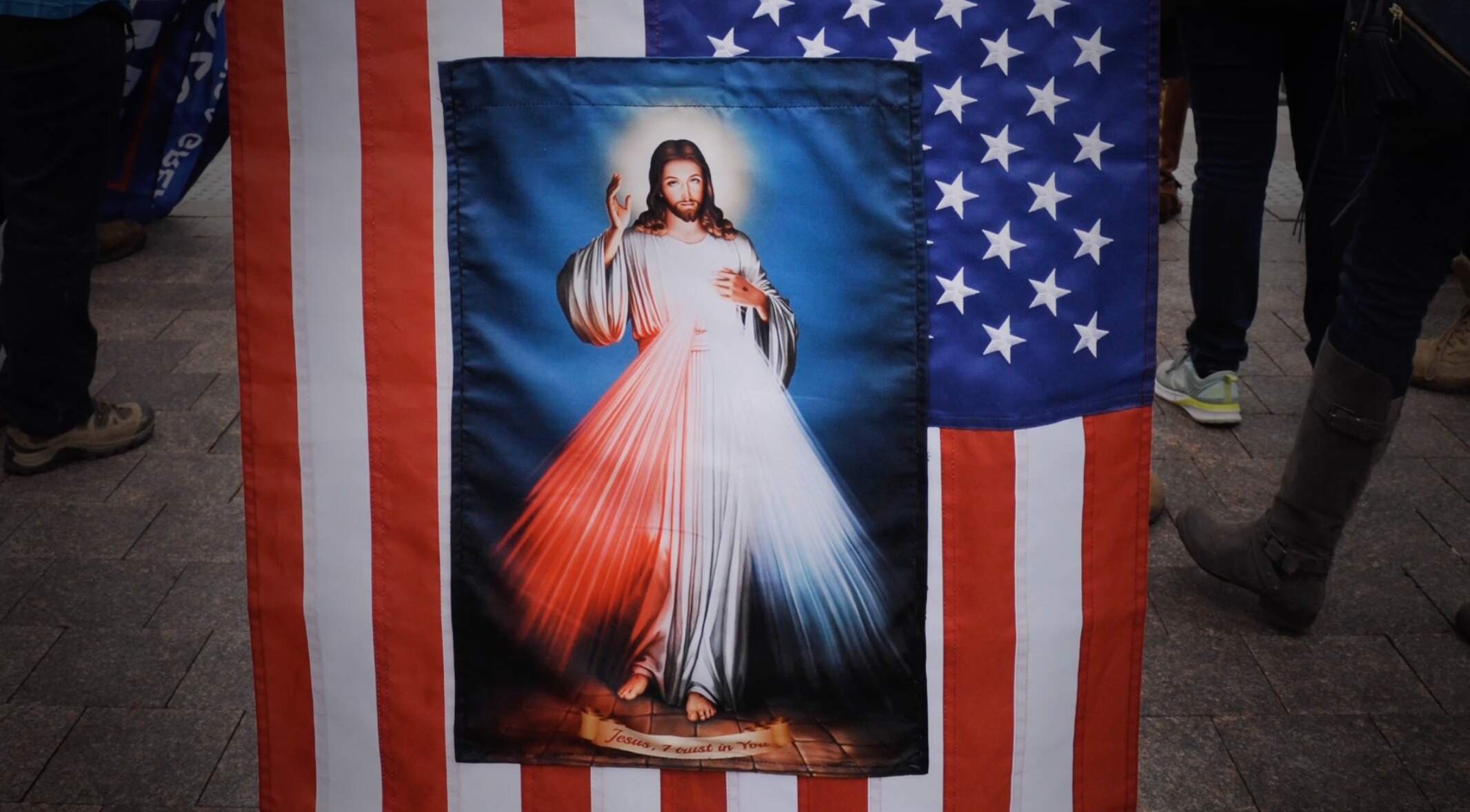 A still from "God & Country." (Courtesy)