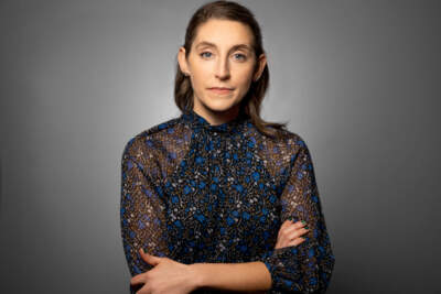 Amory Sivertson is the host of the new podcast, Beyond All Repair (Liz Linder/WBUR)