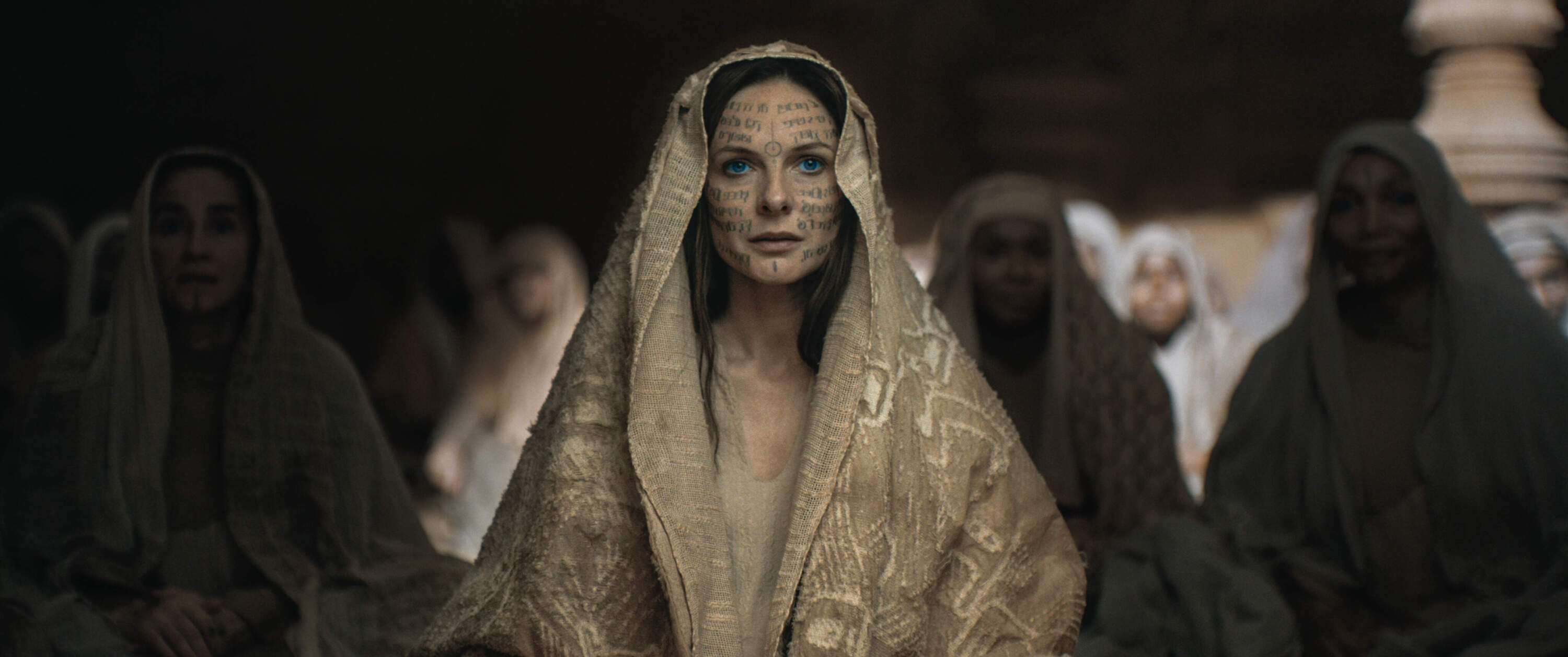 Rebecca Ferguson as Jessica in "Dune: Part Two." (Courtesy Warner Bros.)