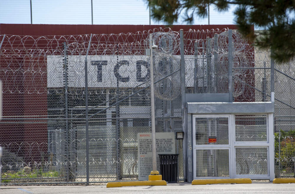 The Torrance County Detention Facility in Estancia, N.M. on Sept. 29, 2022. (Andres Leighton/AP)