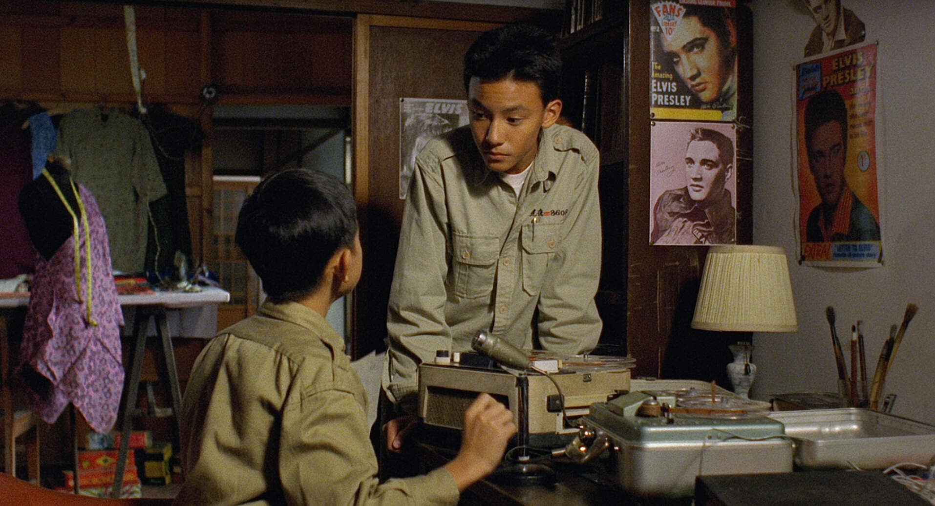 A still from Edward Yang's 1991 film “A Brighter Summer Day.” (Courtesy Harvard Film Archive)