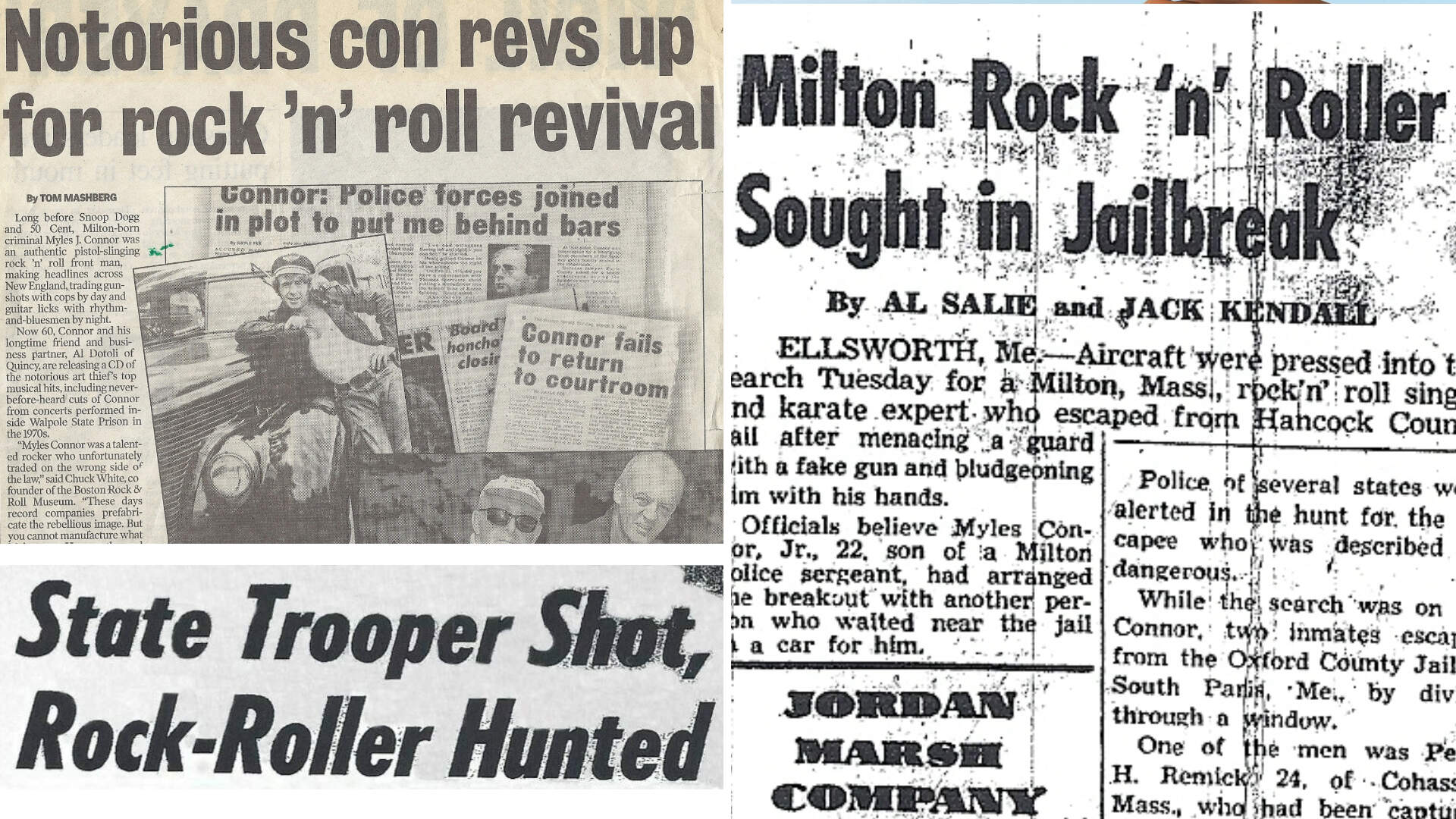 The documentary mines past press coverage of Connor's exploits. (Courtesy &quot;Rock 'n' Roll Outlaw)