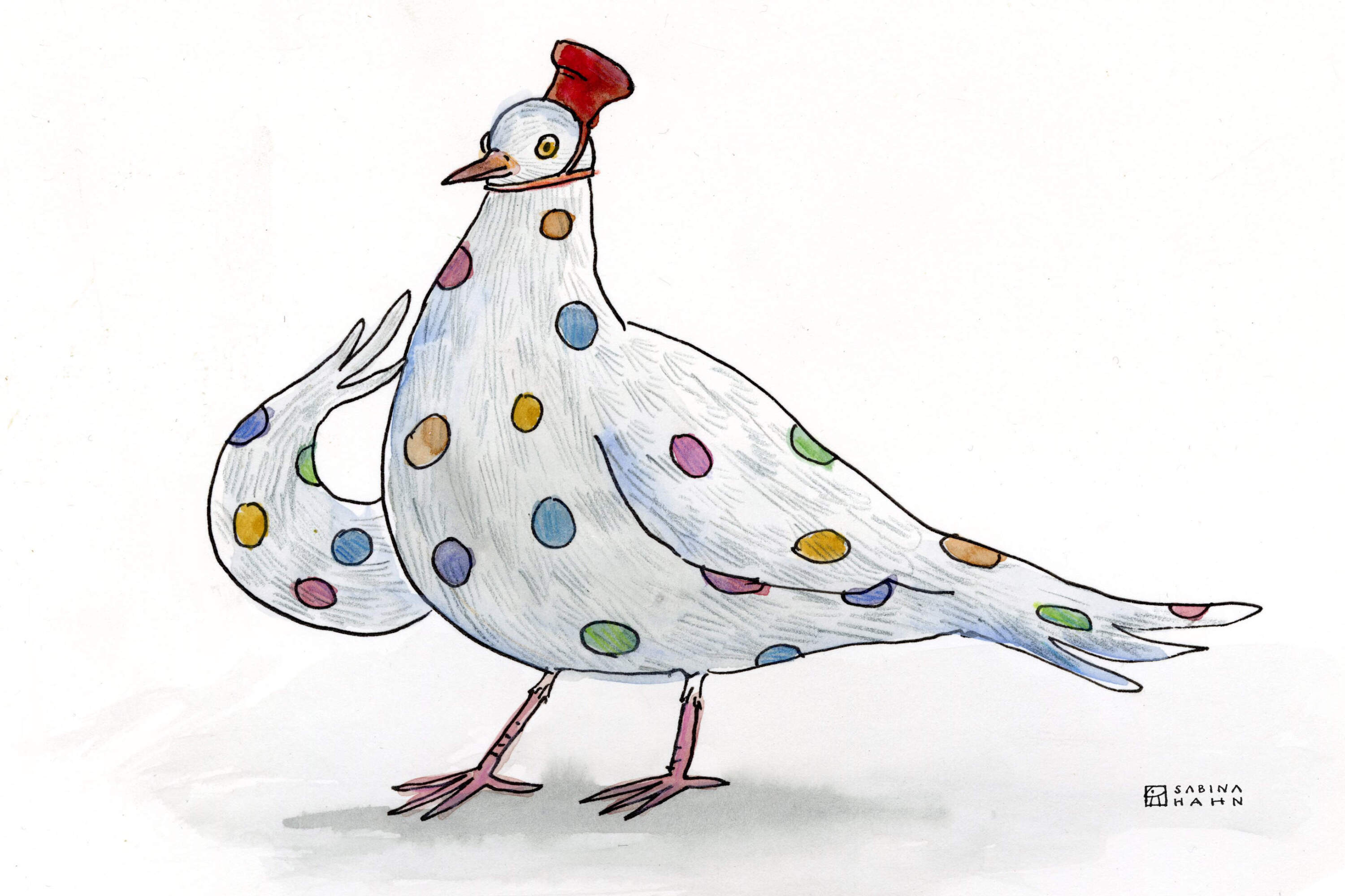  The Polka-Dotted Pigeon 