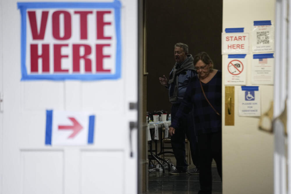 Voters wait to cast their ballot at a polling place Tuesday in Nashville, Tenn. (George Walker IV/AP)