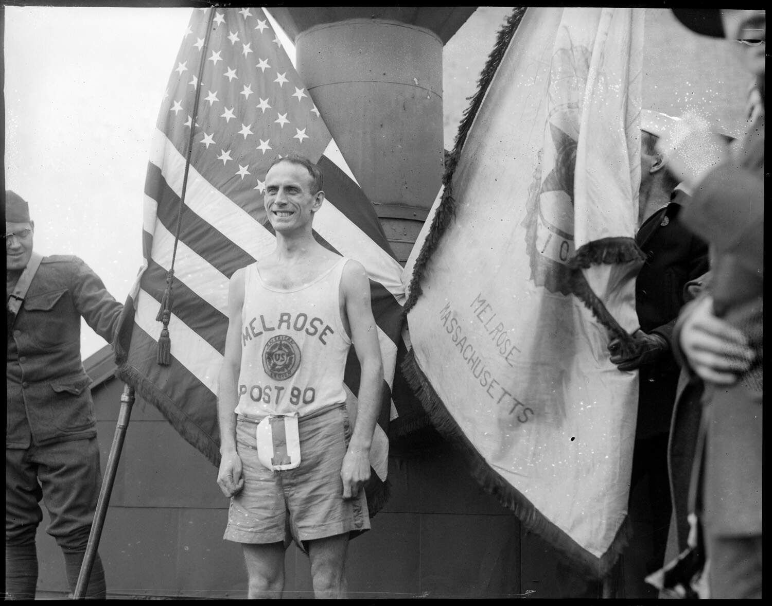 Marathoner Clarence DeMar. (Courtesy of the Boston Public Library, Leslie Jones Collection.)