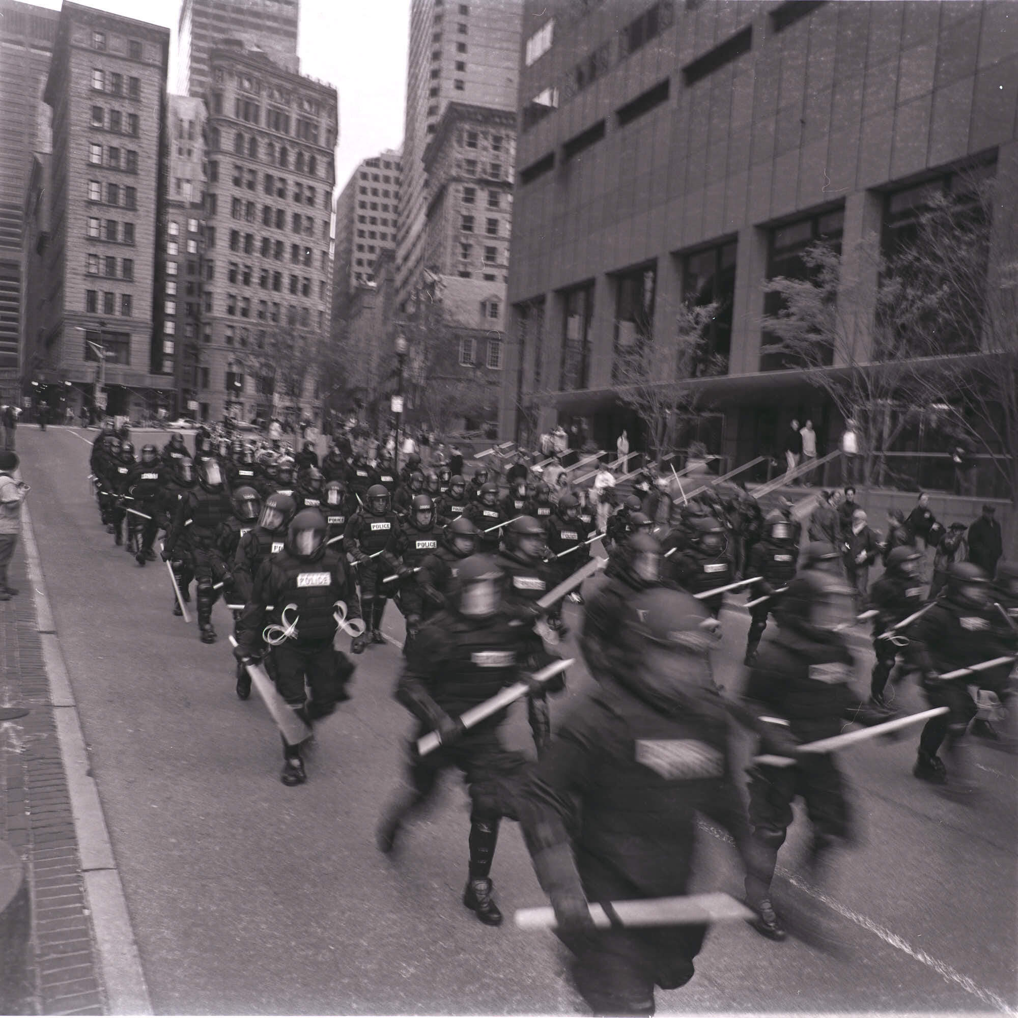 One of the street shots developed from Charles Daniels' trove of photographs (Courtesy Susan Berstler)