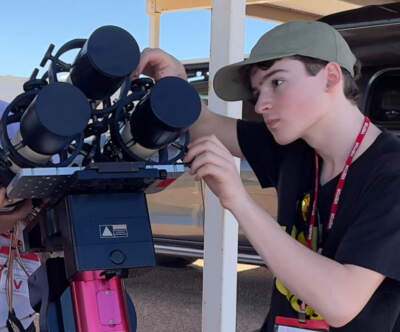 One teen's mission to bring images of the eclipse back to Greater Boston