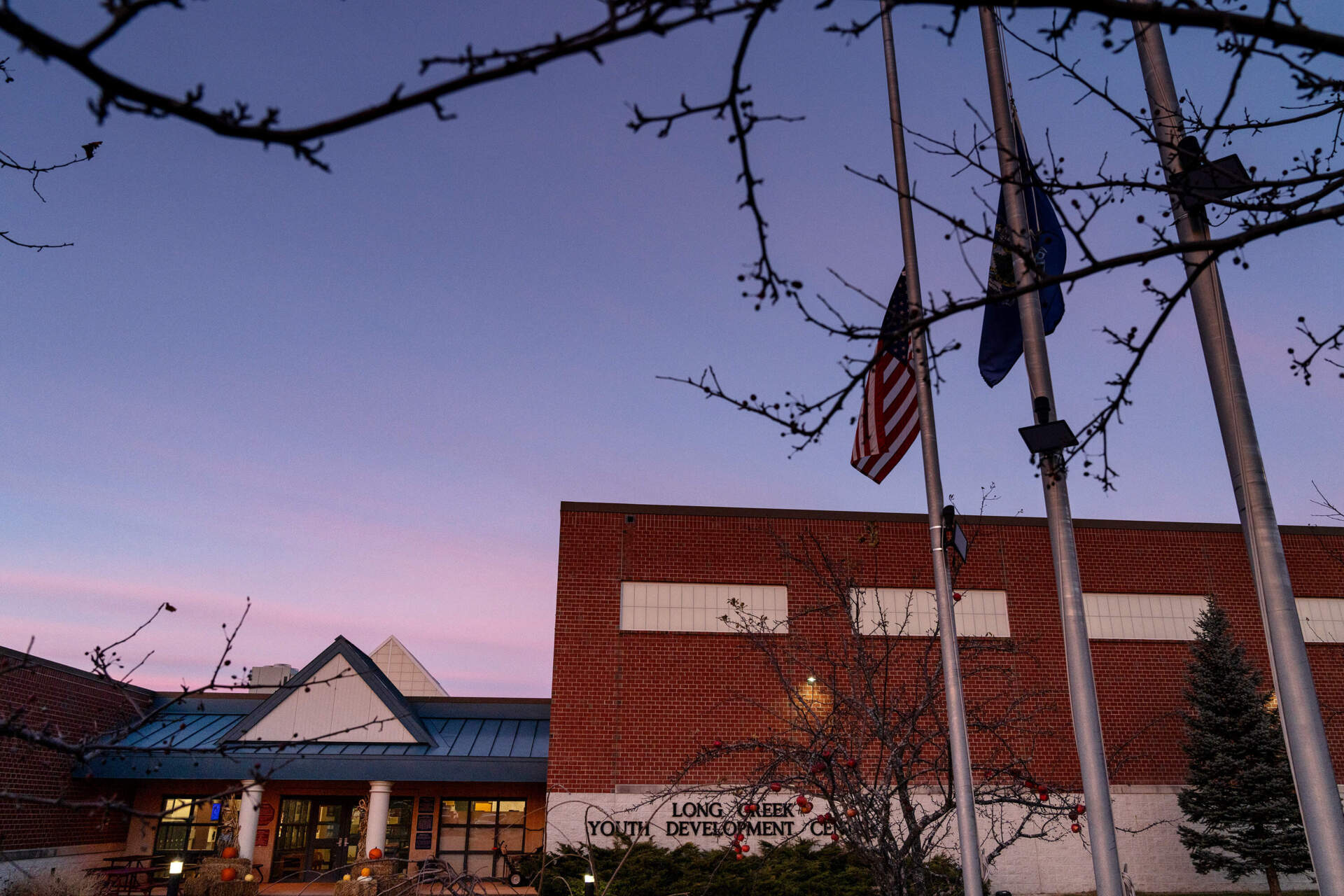 Long Creek Youth Development Center, in South Portland, is Maine’s only juvenile prison. (Ashley L. Conti for The New York Times)