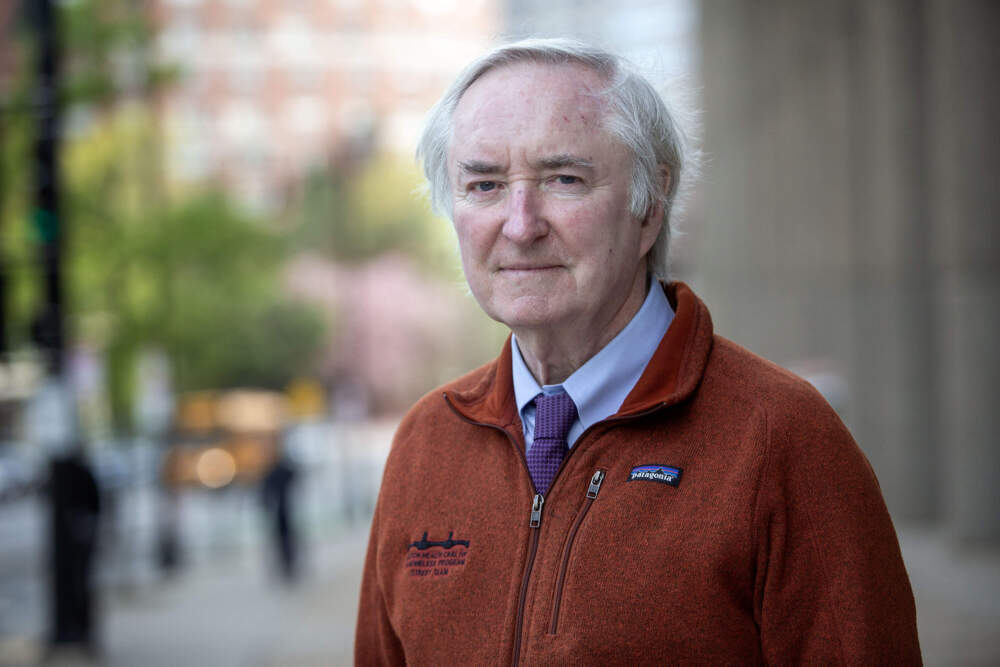 Dr. Jim O’Connell, president of the Boston Health Care for the Homeless Program. (Robin Lubbock/WBUR)