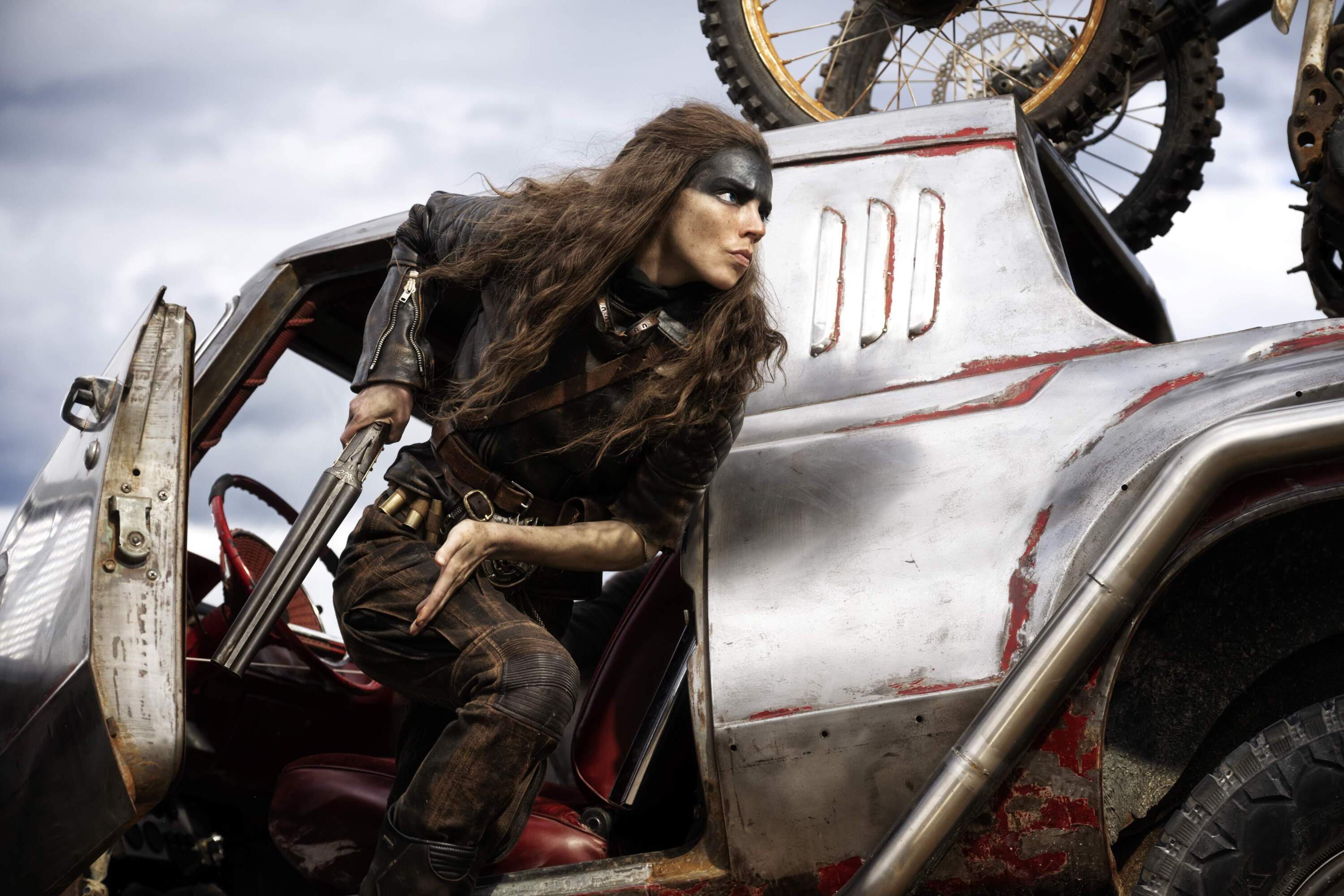 Anya Taylor-Joy in “Furiosa: A Mad Max Saga." (Courtesy Warner Bros. Pictures)
