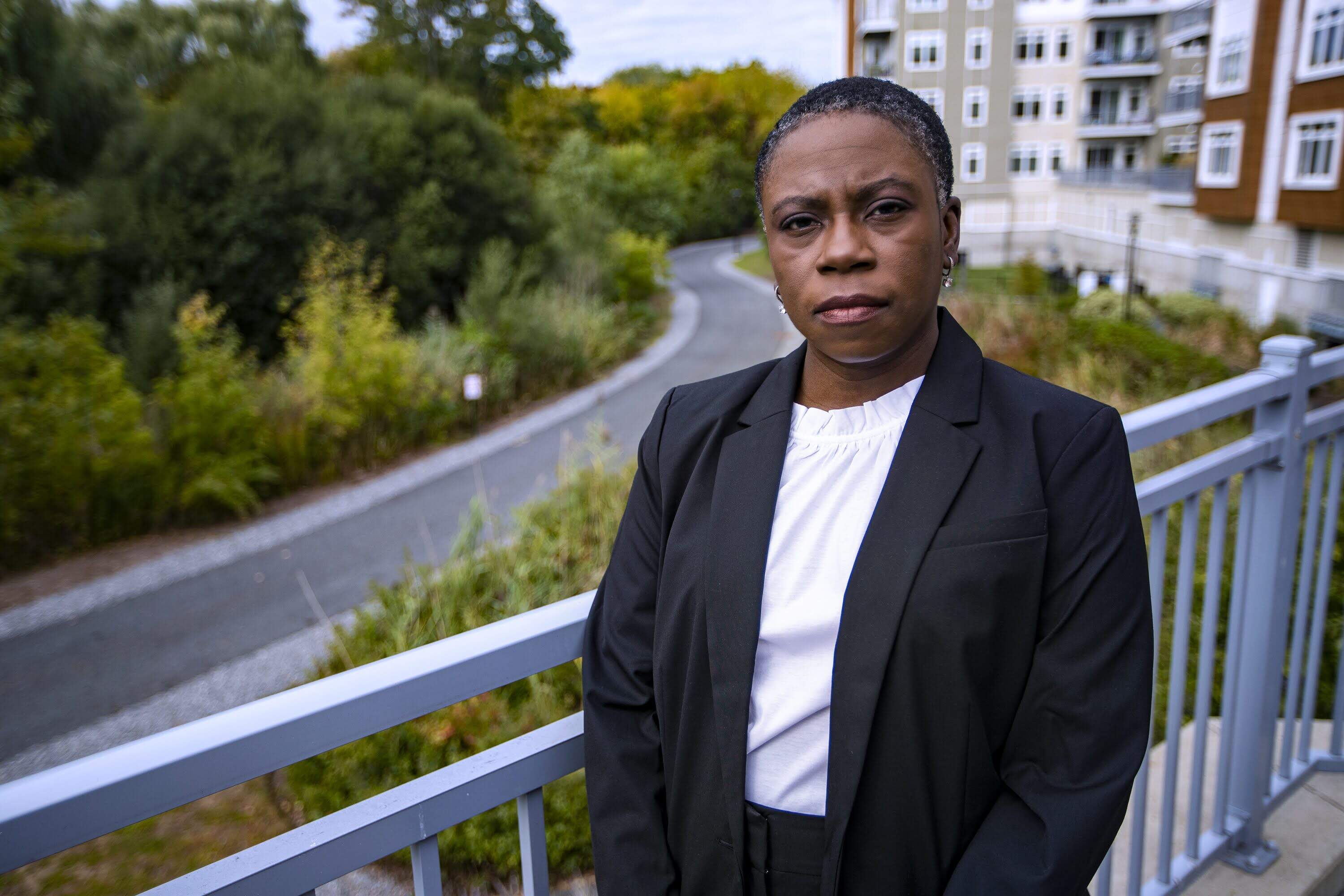Victoria Greer, pictured in this file photograph from 2020. (Jesse Costa/WBUR)
