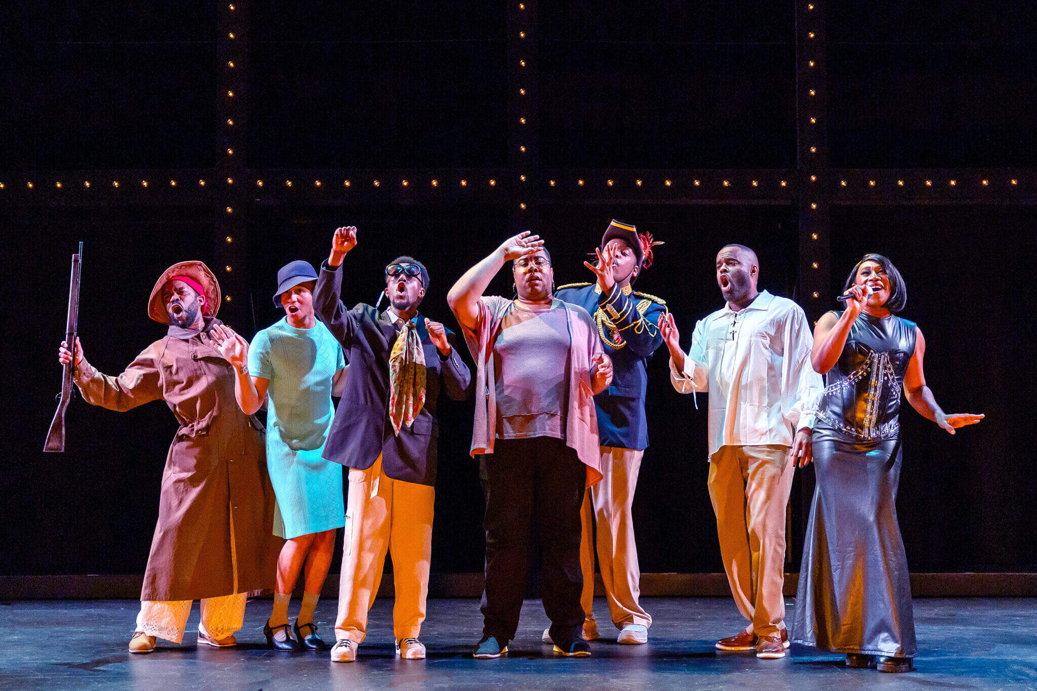 The company of "A Strange Loop." (Courtesy Maggie Hall Photography)
