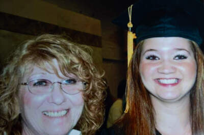 Donna Pratt with Amber Haggstrom at her graduation. (Courtesy Amber Haggstrom)