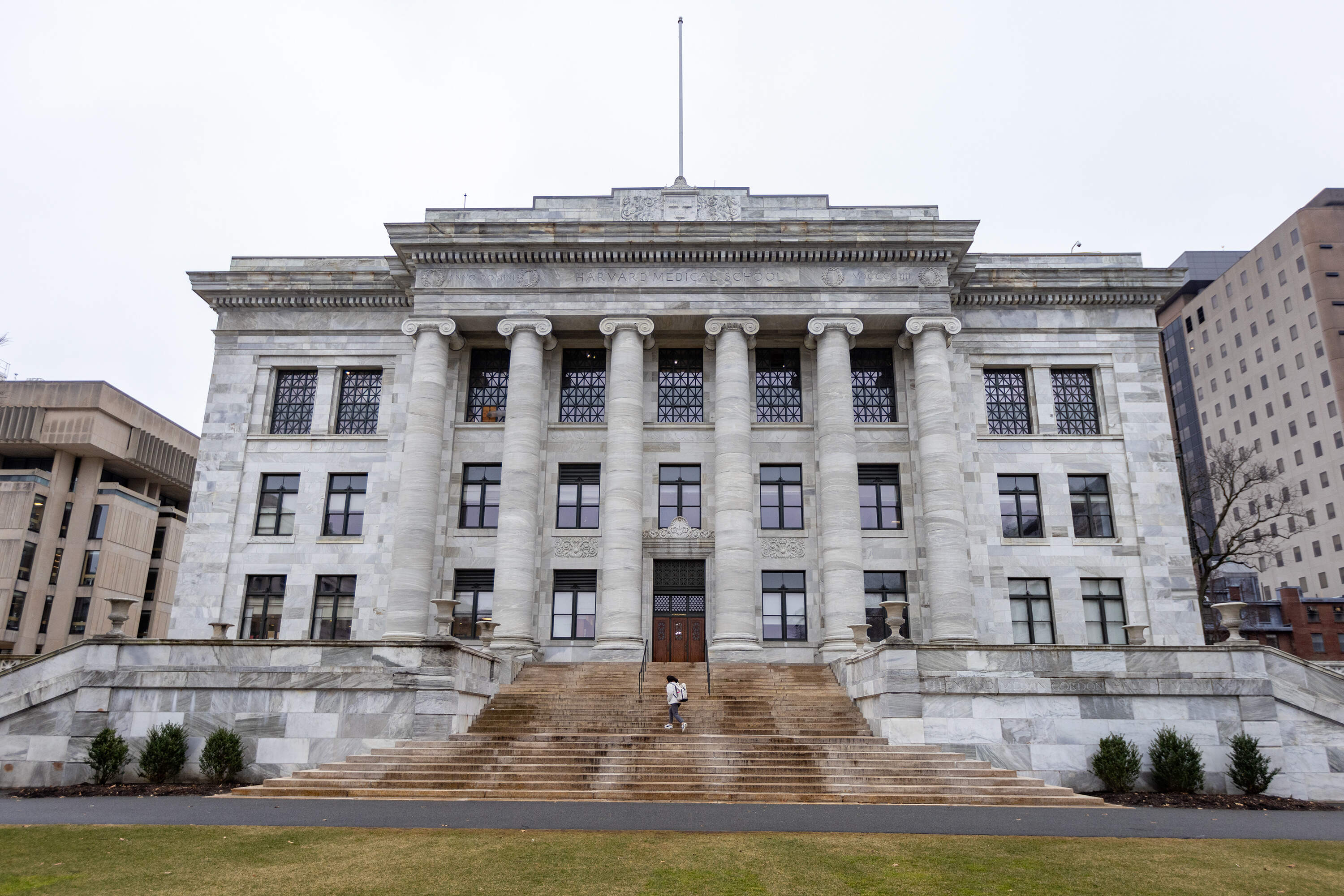 Harvard Medical School. (Jesse Costa/WBUR)