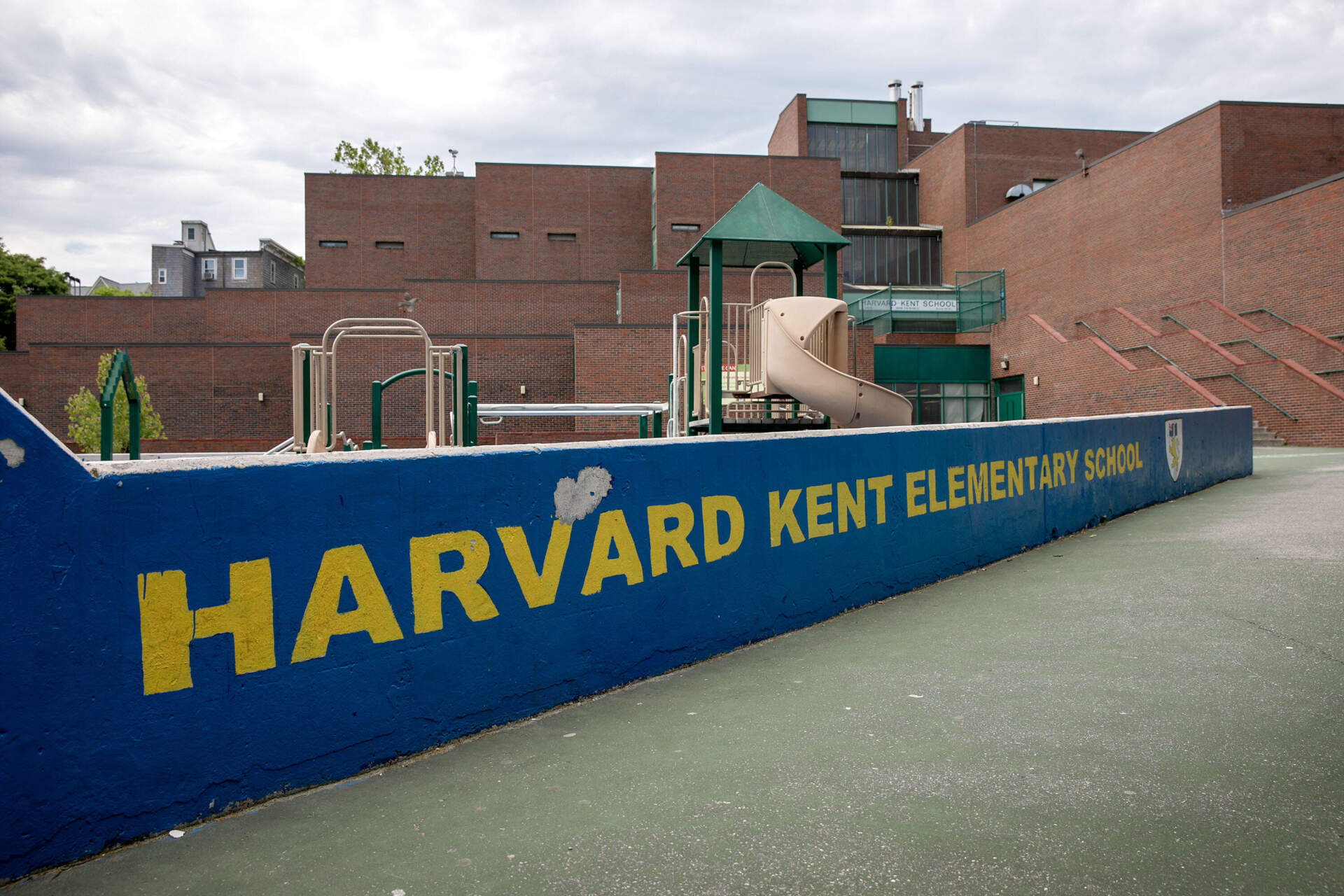 The Harvard/Kent Elementary School in Charlestown. (Robin Lubbock/WBUR)