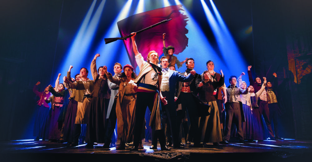 The cast of the touring production of &quot;Les Misérables.&quot; (Courtesy Matthew Murphy)
