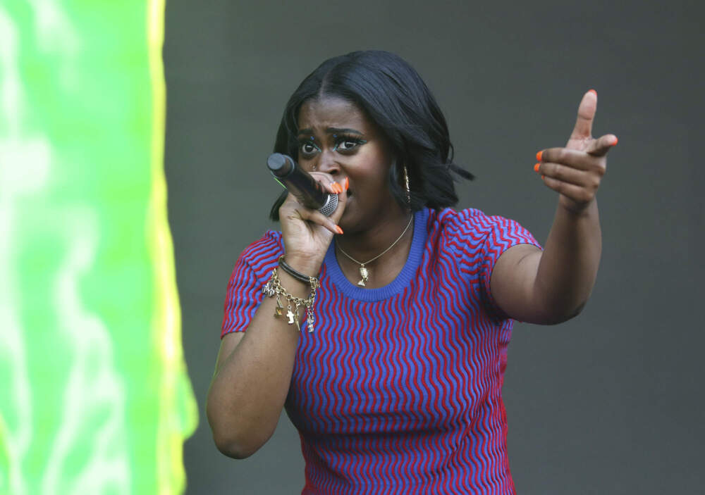 Tierra Whack performs during the first weekend of the Austin City Limits Music Festival in 2019. (Jack Plunkett/Invision/AP)