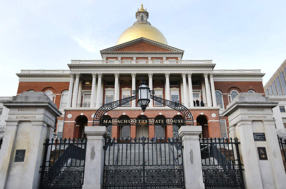 The Massachusetts Statehouse is seen, Jan. 2, 2019, in Boston. A Massachusetts bill that bars someone from sharing explicit images or videos without their consent was approved Thursday, March 21, 2024, by the Massachusetts Senate. (Elise Amendola/AP)