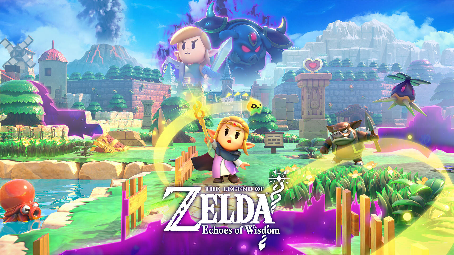 "The Legend of Zelda: Echoes of Wisdom" casts Zelda in the starring role. (Courtesy of Nintendo)