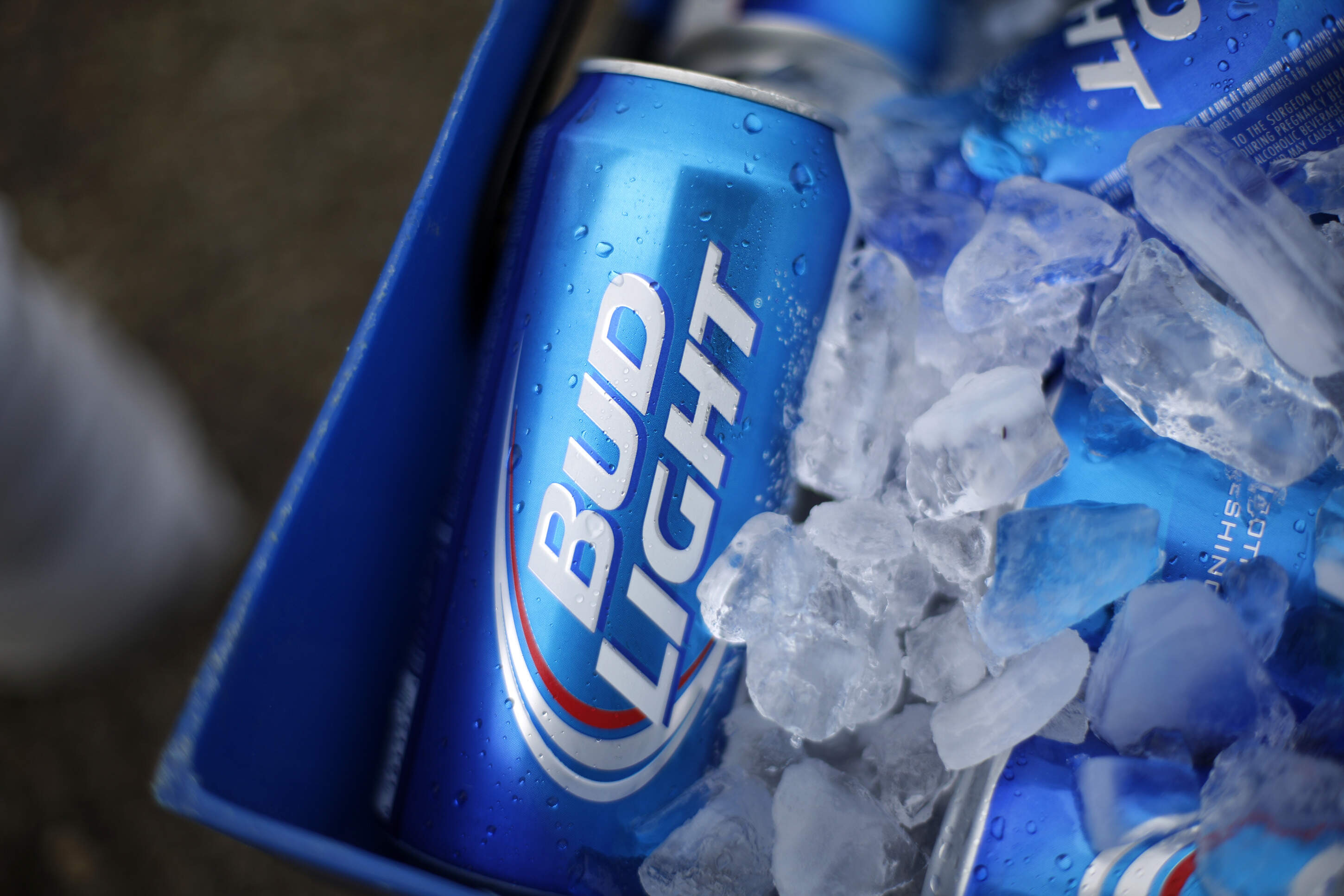 Bud Light on ice. (Gene J.Puskar/AP)
