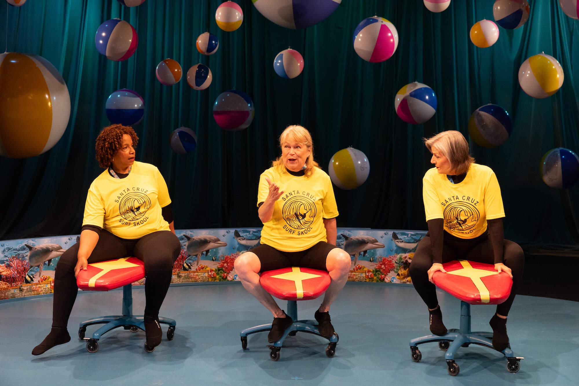Cheryl D. Singleton, Karen MacDonald and Noelle Player in 