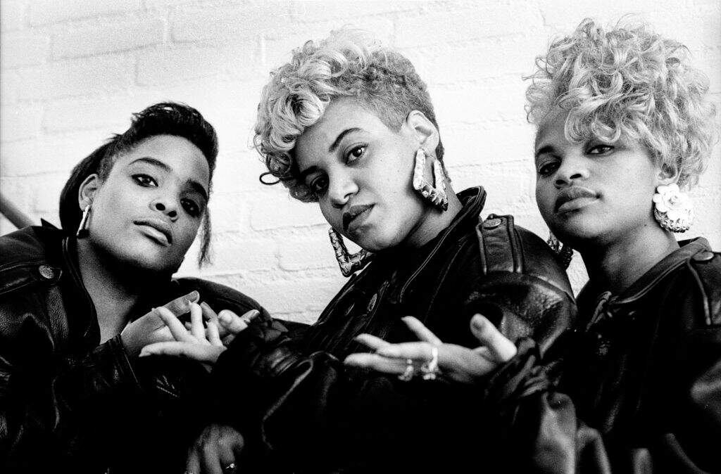 In the late 1980s and 1990s, there was another resurgence of hoop earrings, as icons Salt-N-Pepa donned them and artists like LL Cool J rapped about wanting a girl with bamboo earrings. (Photo by Paul Bergen/Redferns)