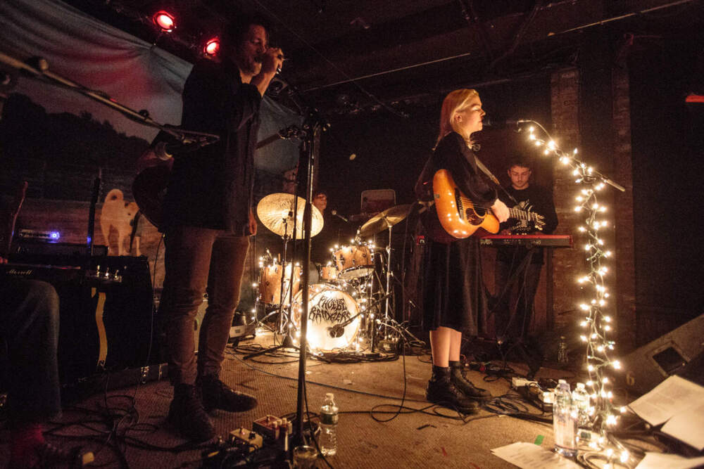 Phoebe Bridgers playing at Great Scott. (Courtesy Ben Stas)