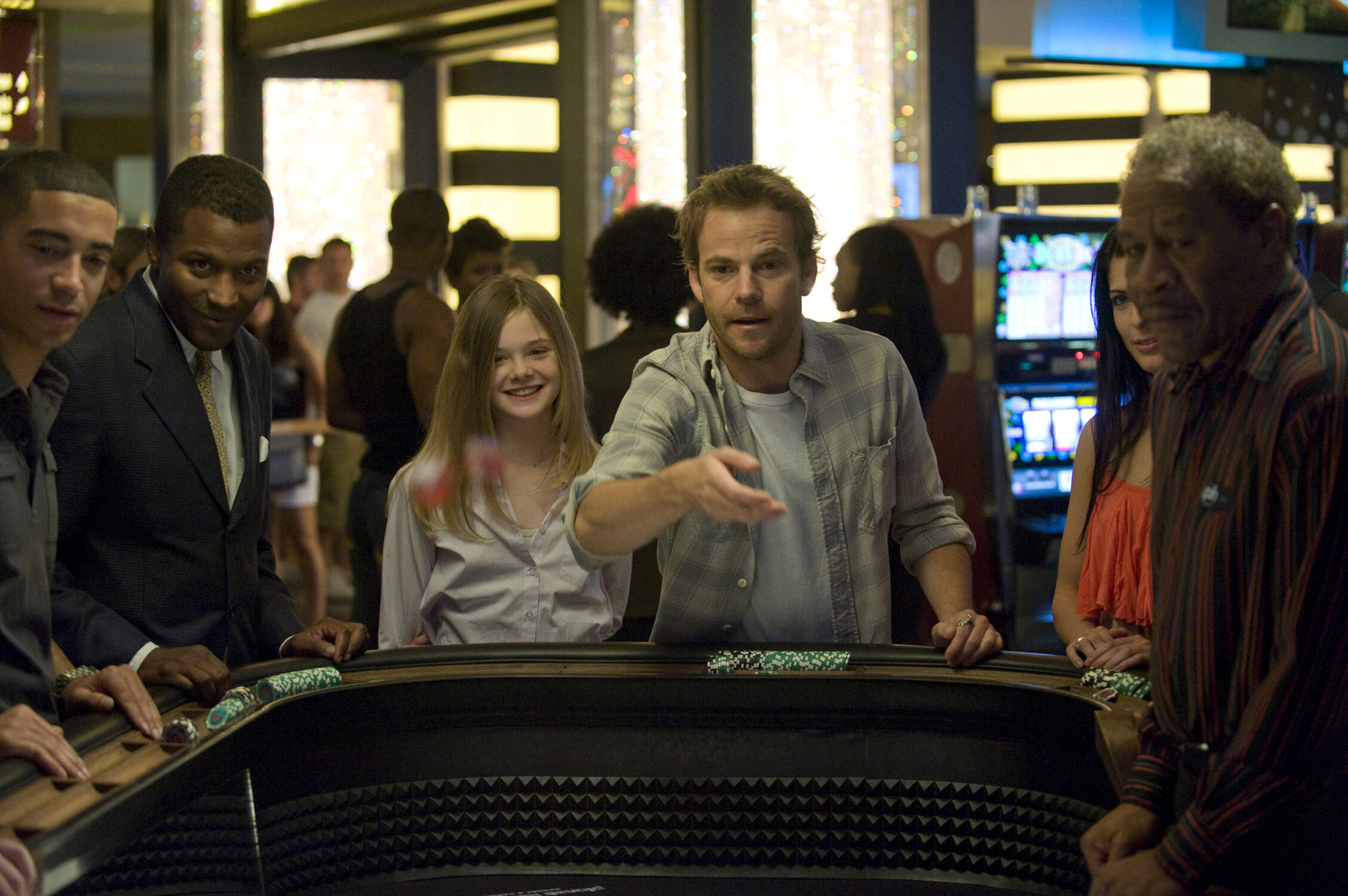 Elle Fanning and Stephen Dorff in director Sofia Coppola's "Somewhere." (Courtesy Merrick Morton/Focus Features)