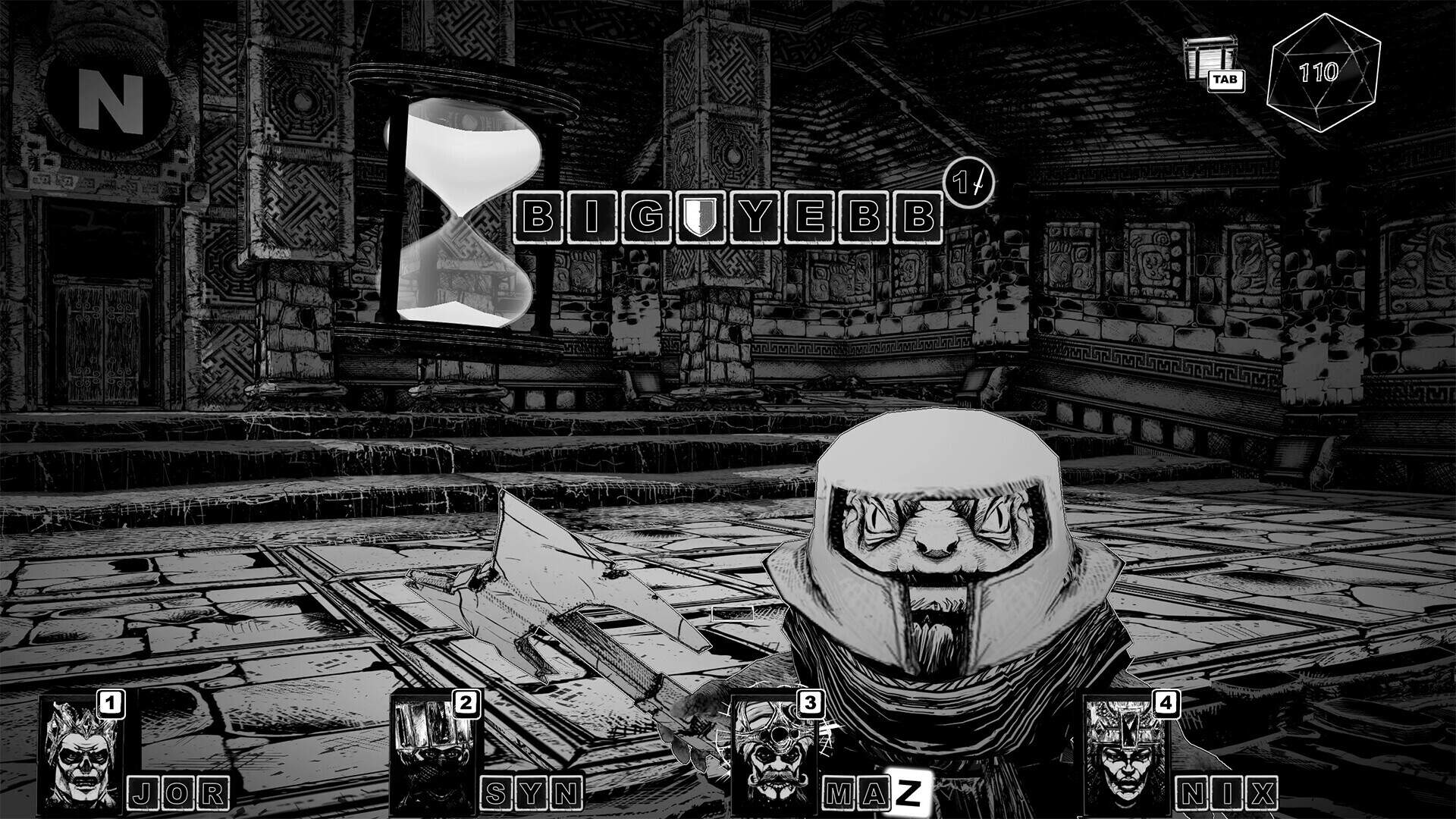 Type to battle foes and solve word puzzles in "Cryptmaster." (Courtesy of Akupara Games)