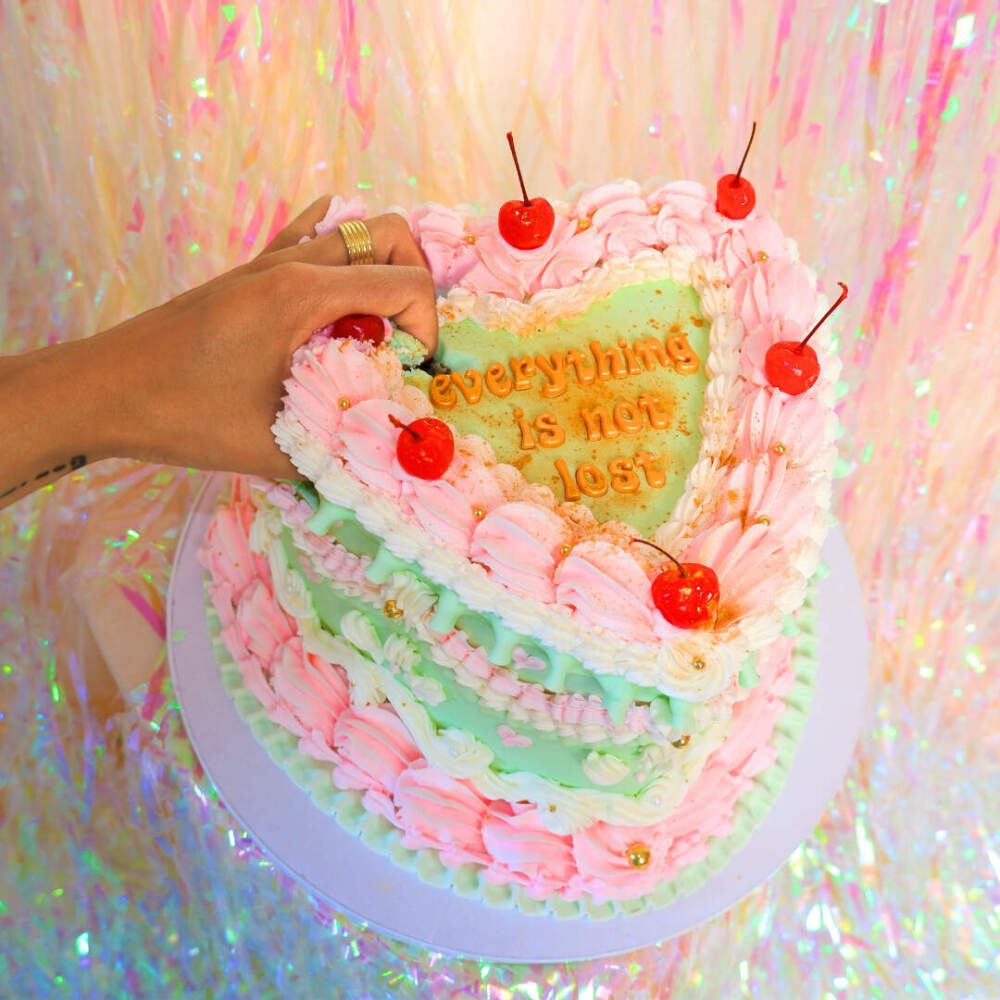 The cover art for Kimaya Diggs' single "Everything is Not Lost." (Courtesy the artist)