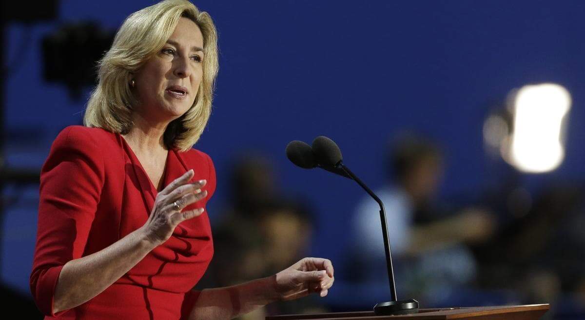 Former Lt. Governor of Massachusetts Kerry Healey in 2012 (Charlie Neibergall/AP)