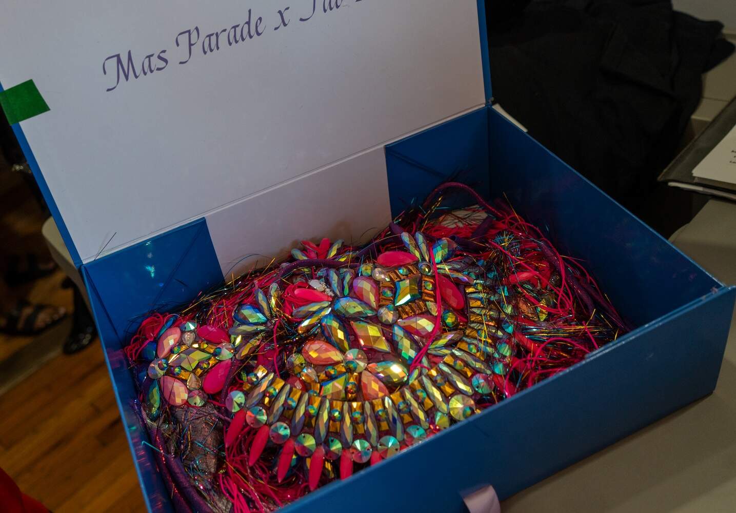 Parts of Mas by Misfit Carnival. (Sydney Ko/WBUR)