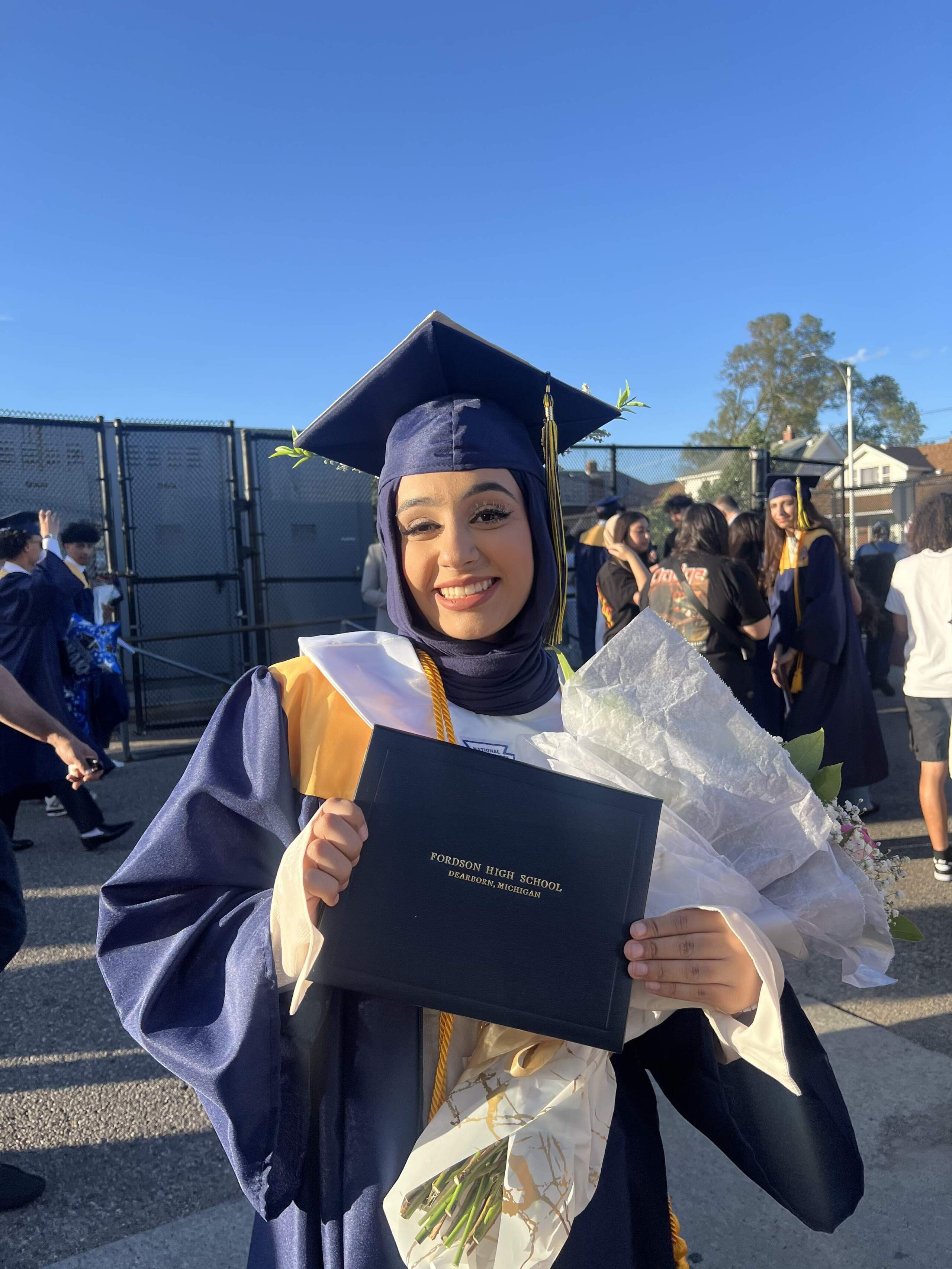 Leanne Nasser is a 2024 graduate of Fordson High School in Dearborn, Michigan. (Courtesy of Leanne Nasser)