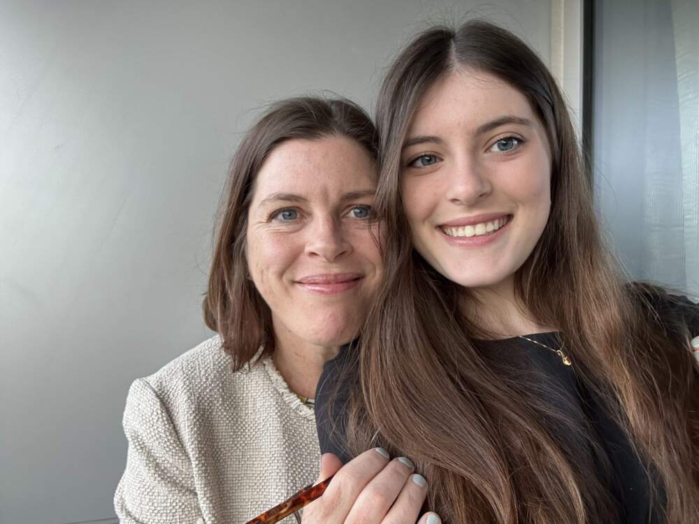 The author and her daughter at a charity gala in Washington, D.C., in 2024. (Courtesy Meaghan Shields)