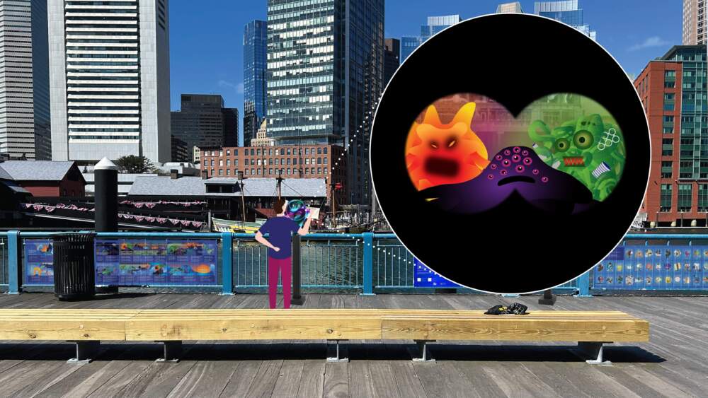 Photo rendering of “Climate Monsters.” (Courtesy Sarah Brophy)