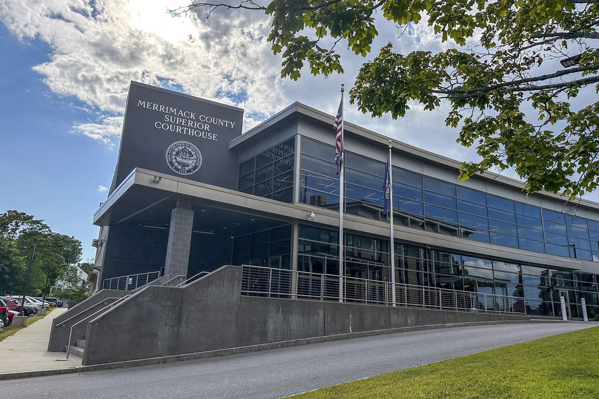 The exterior of the Merrimack County Superior Courthouse in Concord, N.H. (Holly Ramer/AP)