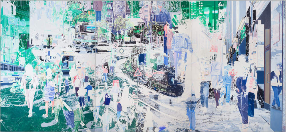 Corinne Wasmuht, "50 U Heinrich-Heine-Str.," 2009. (Courtesy the artist and Harvard Art Museums/Busch-Reisinger Museum)