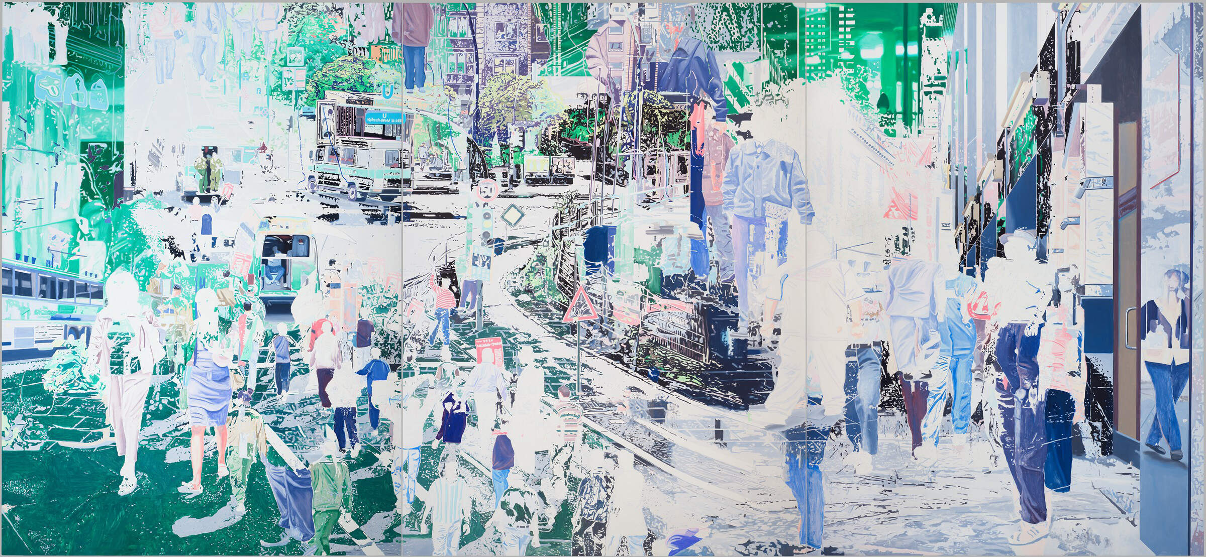 Corinne Wasmuht, "50 U Heinrich-Heine-Str.," 2009. (Courtesy the artist and Harvard Art Museums/Busch-Reisinger Museum)