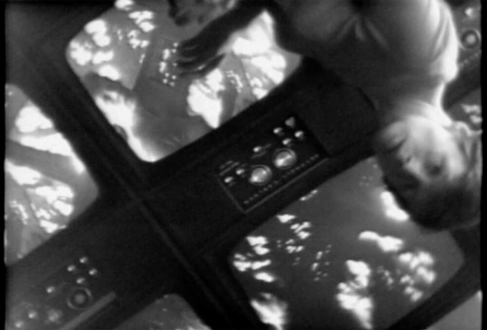 Steina, "Orbital Obsessions," 1975–77 (still). (Courtesy the artist and MIT List Visuals Arts Center)