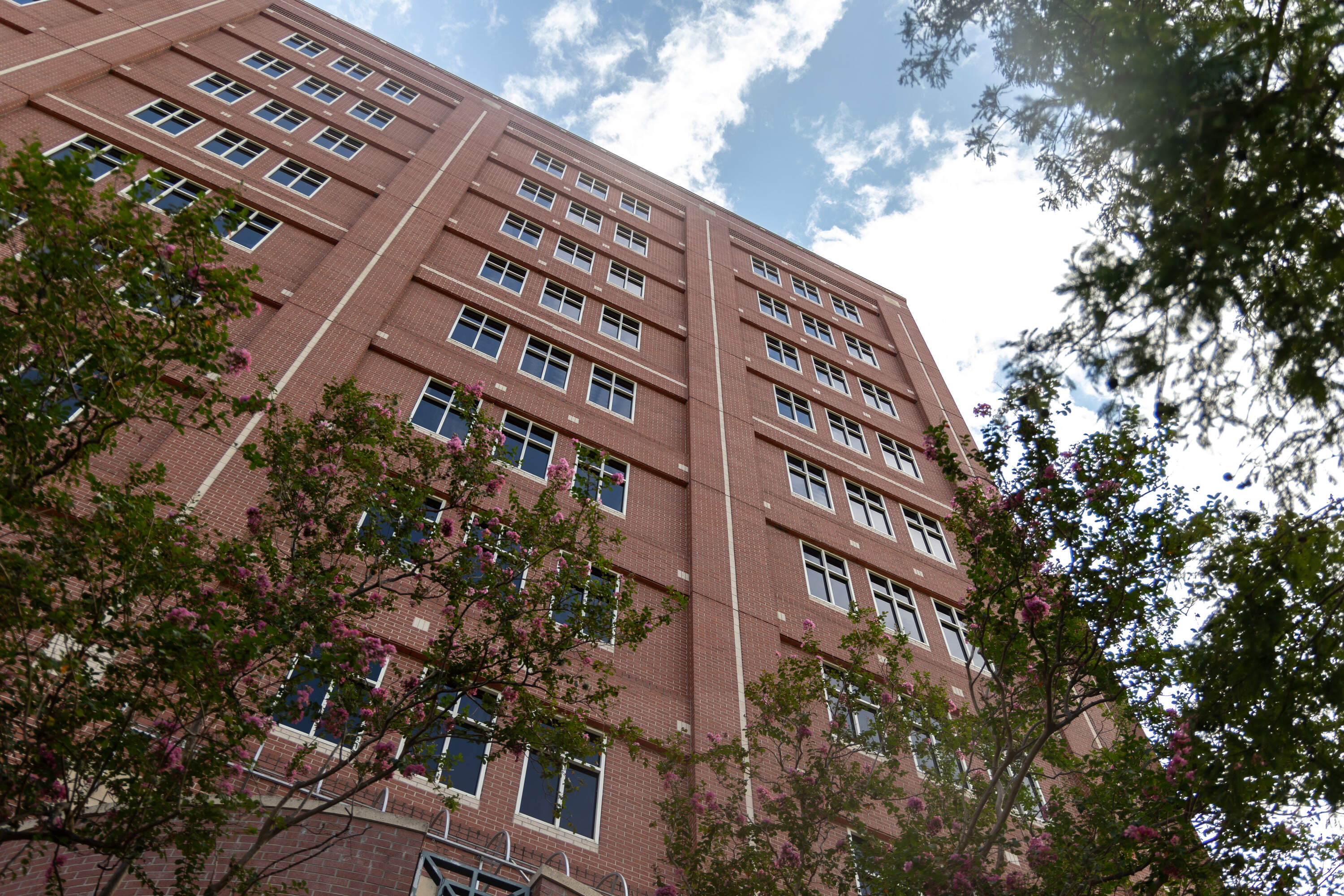 The Harris County jail complex faces issues of overcrowding. (Lucio Vasquez/Here & Now)