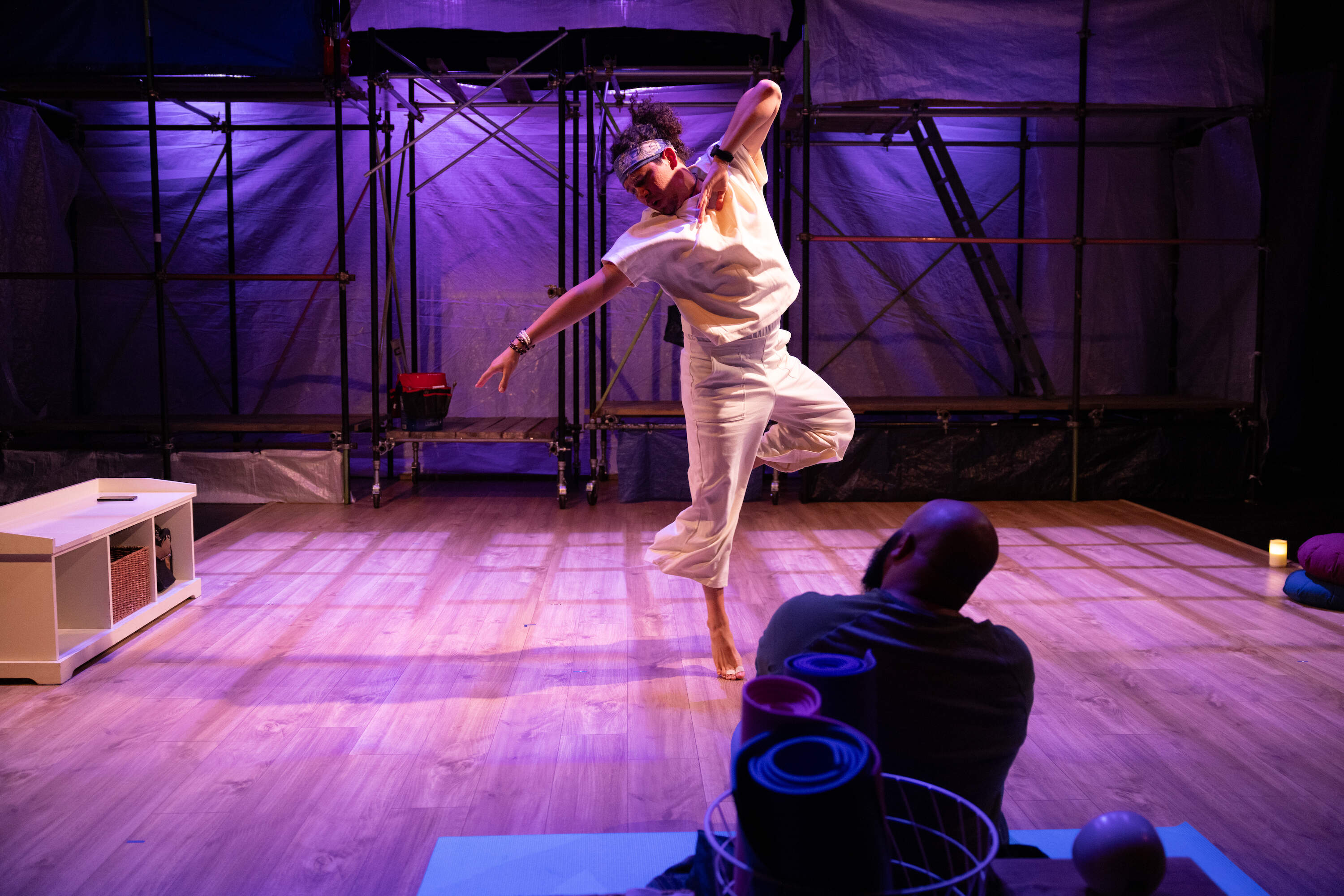 Ricardo Holguin and Arthur Gomez in "Hombres." (Courtesy Jason Grow Photography)