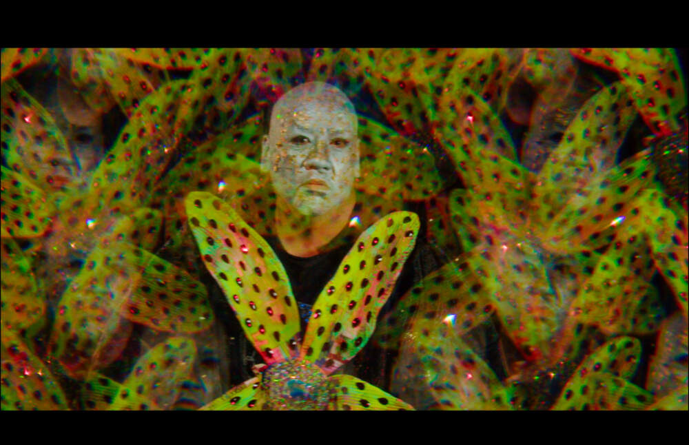 Jeffrey Gibson, "POWER FULL BECAUSE WE’RE DIFFERENT," 2024. (Courtesy of Jeffrey Gibson Studio; Photo Evan Benally Atwood)