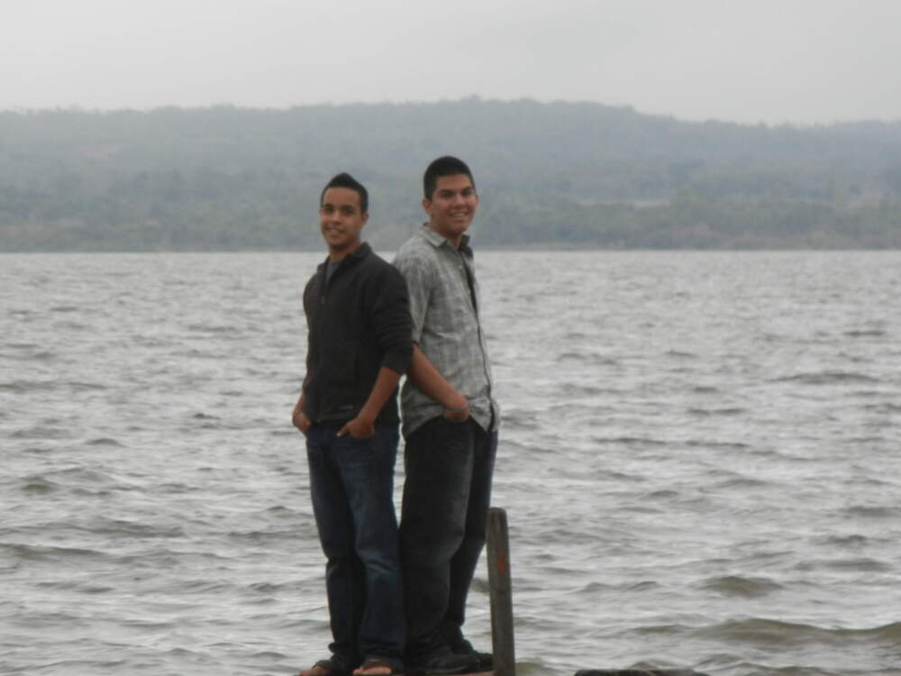 The author's sons on a visit to Paraguay in 2011. (Courtesy Marjie Alonso)