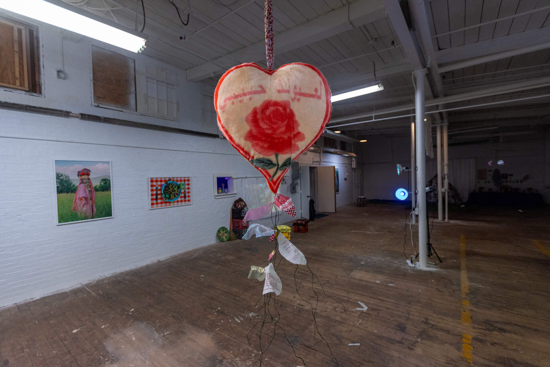 Feda Eid, "For Habibis Eyes," 2024. (Jesse Costa/WBUR)