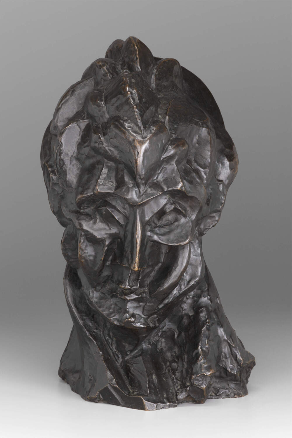 Pablo Picasso, "Head of a Woman," Bronze, 1909 (Gift of D. Gilbert Lehrman, courtesy Estate of Pablo Picasso; Artists Rights Society (ARS); and Museum of Fine Arts, Boston)