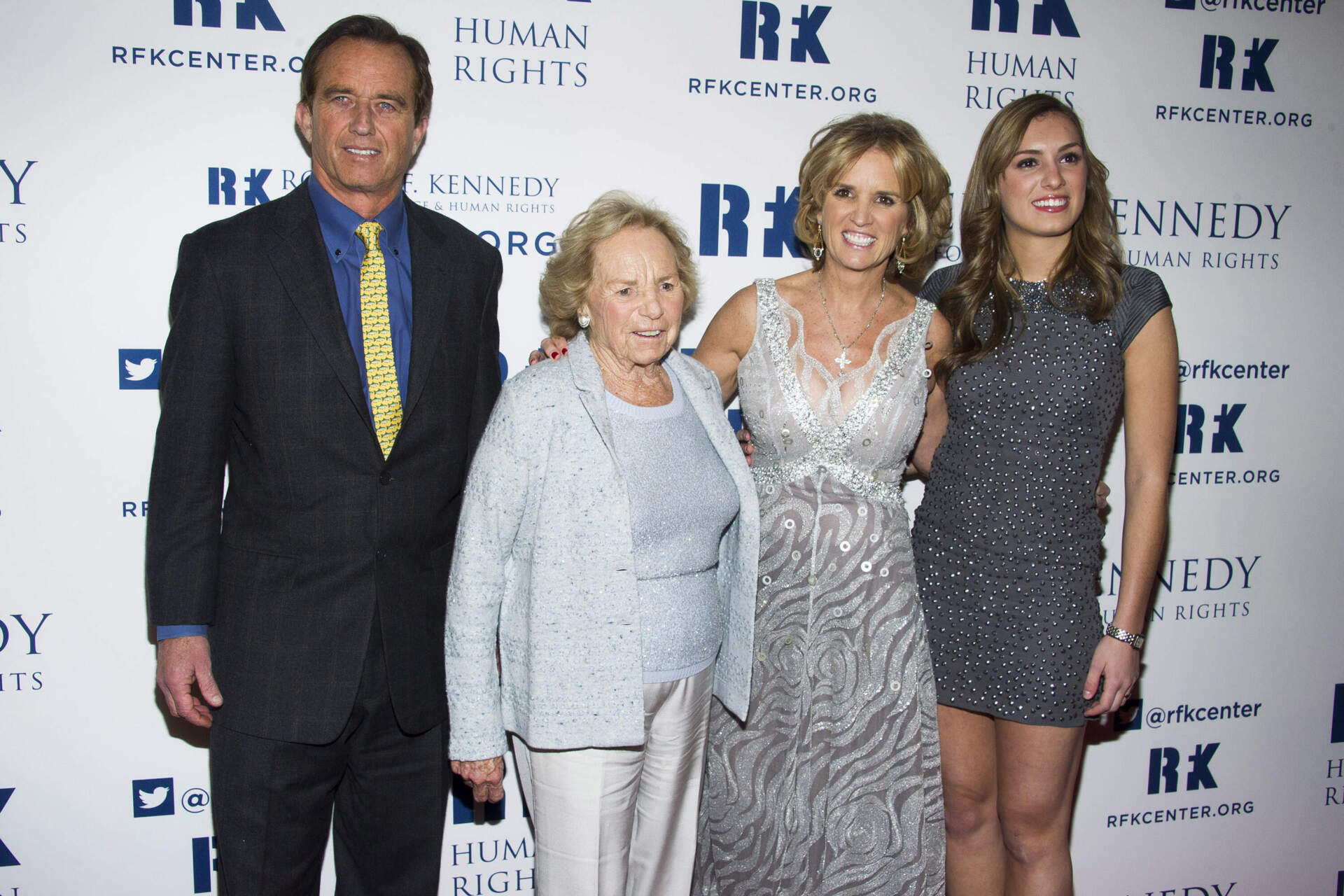 Robert F. Kennedy Jr., Ethel Kennedy, Kerry Kennedy and Mariah Kennedy Cuomo in 2013. (Charles Sykes/Invision/AP)