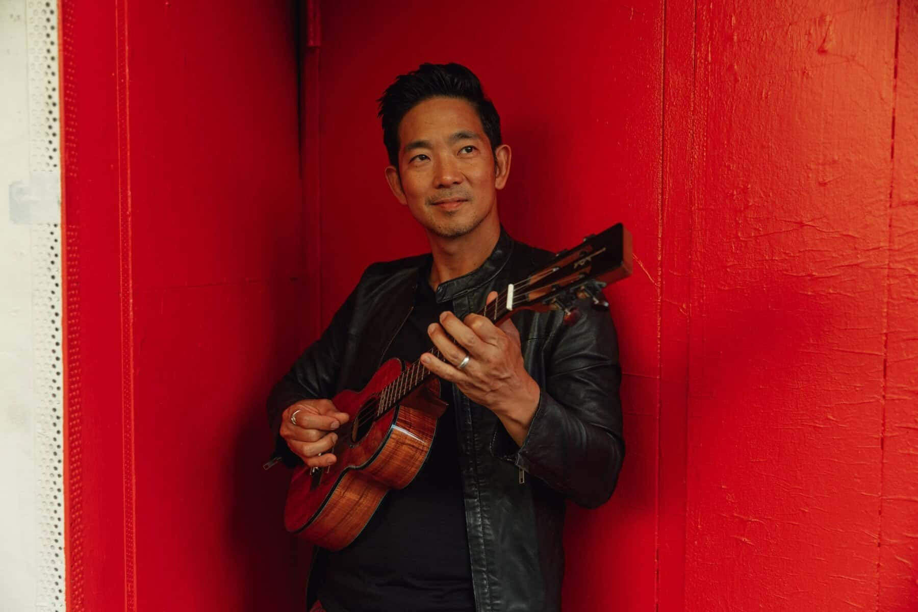 Jake Shimabukuro's new album is called "Blues Experience." (Courtesy of Sienna Morales)