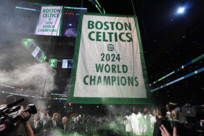 Celtics celebrate 18th NBA title with banner, rings and call from Tatum: 'Let's do it again.'